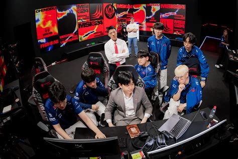 2024 Msi Brackets Stage Day 4 T1 Are Seen In Ready Room Flickr