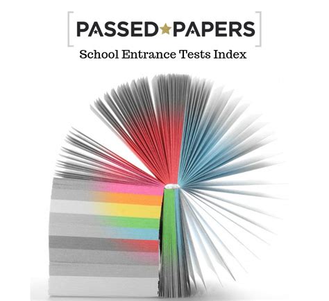 School Entrance Test Papers Index