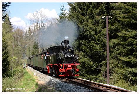 Preßnitztalbahn 2008 16 99 542 mit einem Zug der Preßnit Flickr