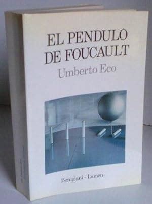 El Pendulo De Foucault By Eco Umberto Muy Bien Tapa Blanda