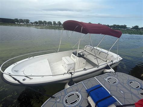 Michigan boats for sale | 15’ Boston Whaler Rage jet boat, 175 Mercury