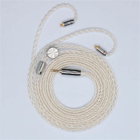 Xinhs Core Pure Silver Earphone Upgrade Cable Balanced Wire