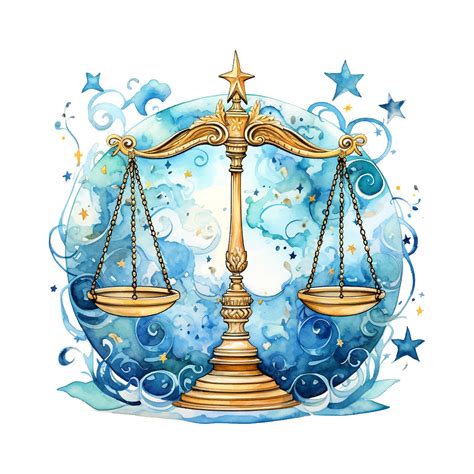 Premium Vector | Libra zodiac sign on watercolor background Vector