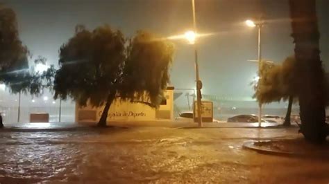 Heavy Rains Bring Floods In Torrevieja Spain YouTube