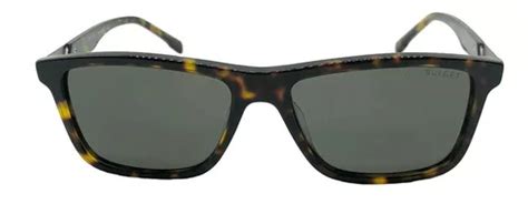 Gafas De Sol Rectangulares Polarizadas Marrones De Mm Para Hombre