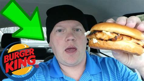 Burger King Grilled Chicken Sandwich Reed Reviews Youtube