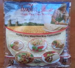 TURKA tortillas de blé 30cm 18 pièces Alpes Alimentaire Distributions