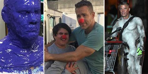 Deadpool 2: 20 Behind-The-Scenes Photos That Change Everything