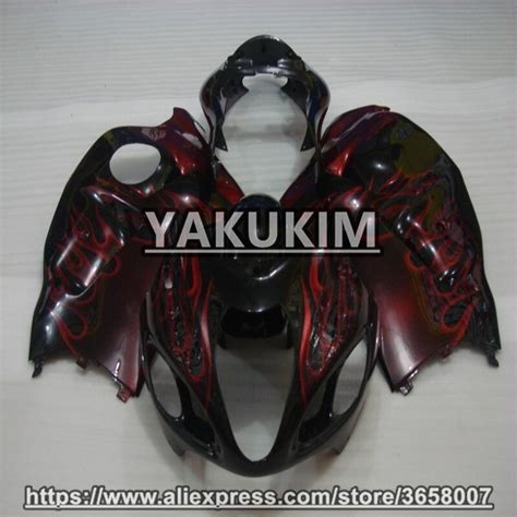 Kits de carenado de inyección ABS YAKUKIM para Suzuki GSXR1300