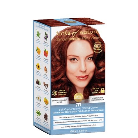 Hitta lägsta pris på Tints of Nature Soft Copper Blonde 7R Vegobeauty