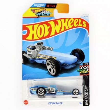 Carro Hot Wheels Hw Race Day Rockin Railer Atacado Collections
