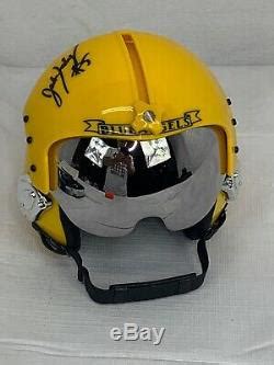 US Navy Blue Angels Autographed Mini Pilots Flight Helmet