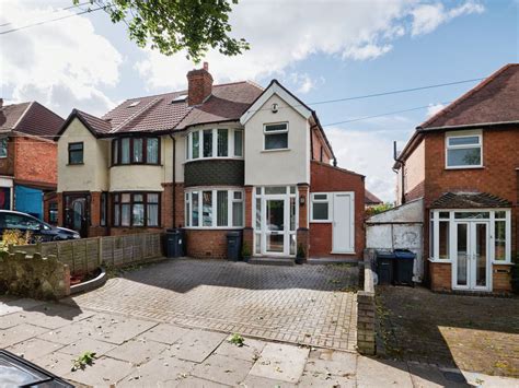 3 Bed Semi Detached House For Sale In Sunnymead Road Birmingham West