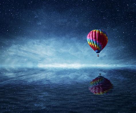 Fly Over The Sea Digital Art By Psychoshadow Art Fine Art America