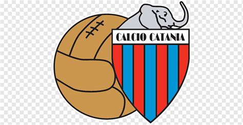 Calcio Catania Logo Sepak Bola Logo Klub Sepak Bola Italia Png PNGWing