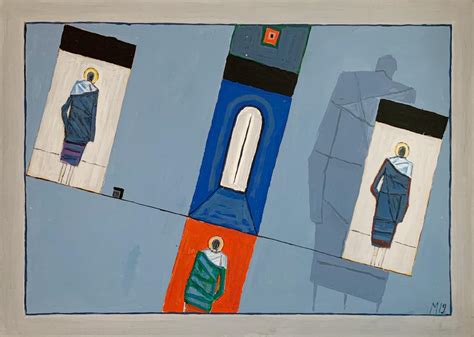 Mikołaj Malesza My birds Figurative acrylic painting Nude