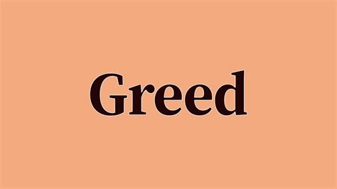 Greed Pronunciation And Meaning YouTube