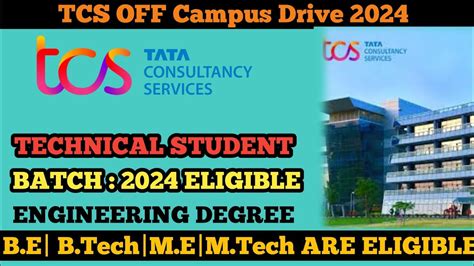 TCS Off Campus Drive 2024 TCS Hiring For Fresher TCS Job 2024 TCS