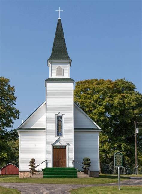 Leer Norwegian Lutheran Church Historical Marker