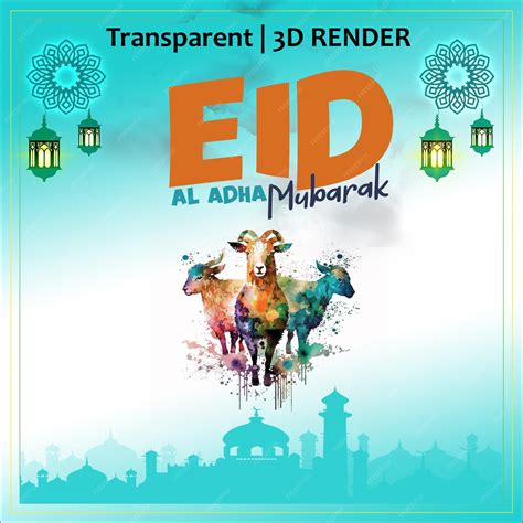 Premium PSD | Eid ul adha embracing the spirit of sacrifice and unity