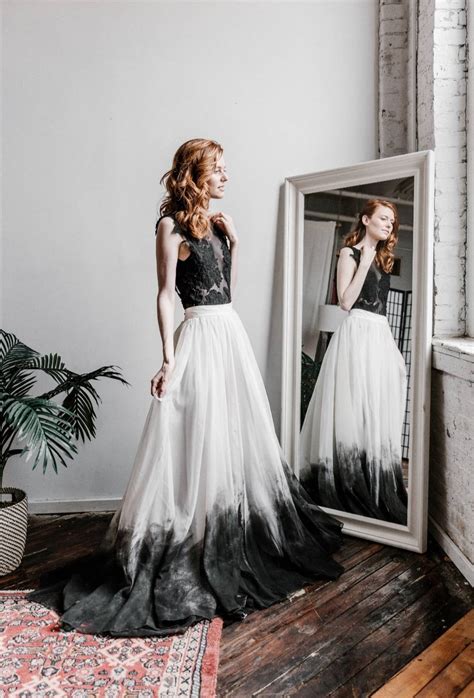 Top Black And White Wedding Dresses Hi Miss Puff