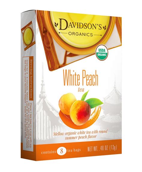 White Peach Tea Bag