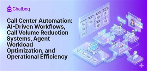 call center automation ai workflows efficiency