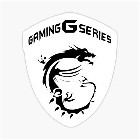 "COMPUTER-MSI Gaming Series LOGO" Sticker for Sale by AmyRagan59 ...