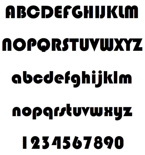 Bauhaus Font