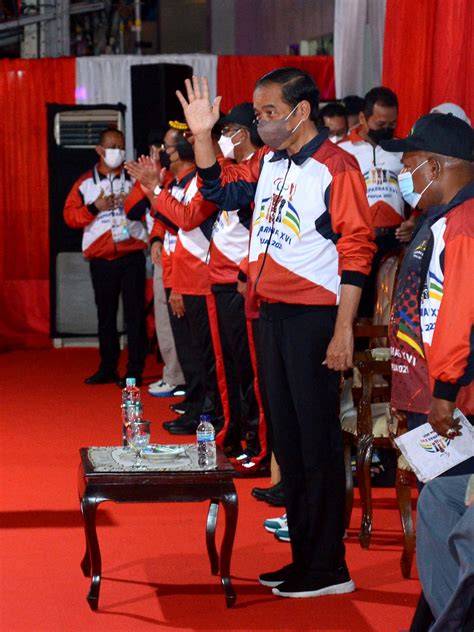 Tutup Peparnas Xvi Papua Presiden Bukan Hanya Torang Bisa Tetapi