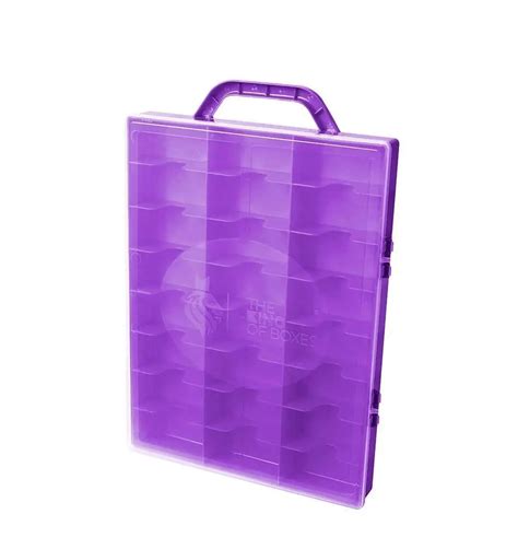 King Of Boxes Expositor Maleta Para Miniaturas Roxo Universo Hot Wheels