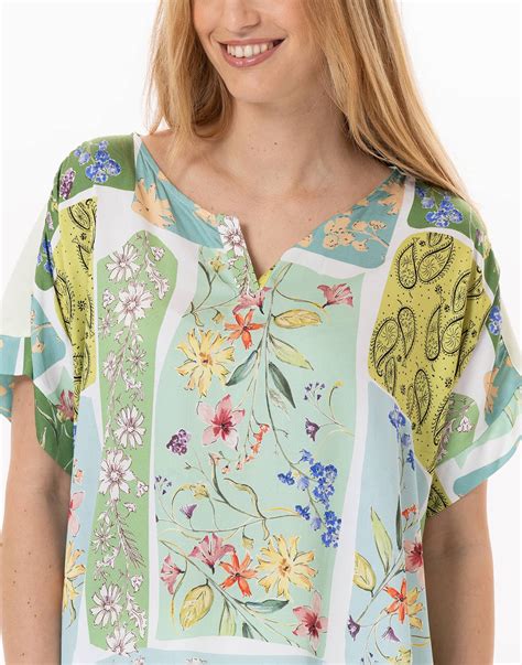 Pyjama En Coton Esterel Vert D Eau Lingerie Le Chat