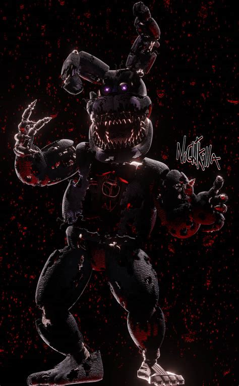 Nightmare Bonnie (FNAF 4) by Nightkillafromtpsi on DeviantArt