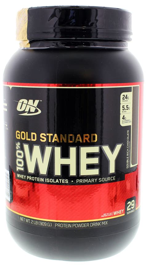 Buy Optimum Nutrition Gold Standard 100 Whey Double Rich Chocolate 907g At Mighty Ape Nz