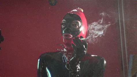 Rubber Seducer Smoker Goddess Hiliana The Fetish Domina Clips4sale