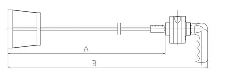 МЕШАЛКА С ПНЕВМОПРИВОДОМ ADM130 - AirMotors