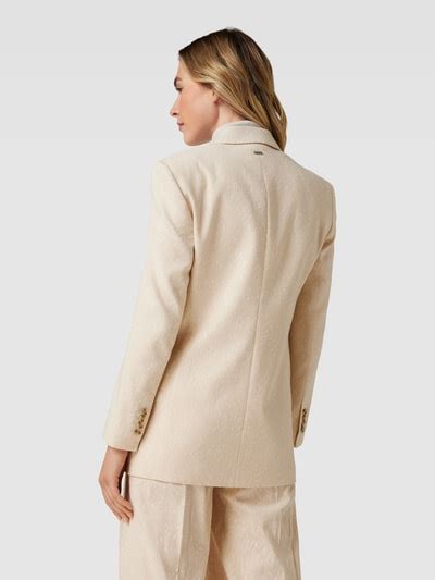 Boss Blazer Mit Knopfverschluss Modell Jarmina Sand Online Kaufen