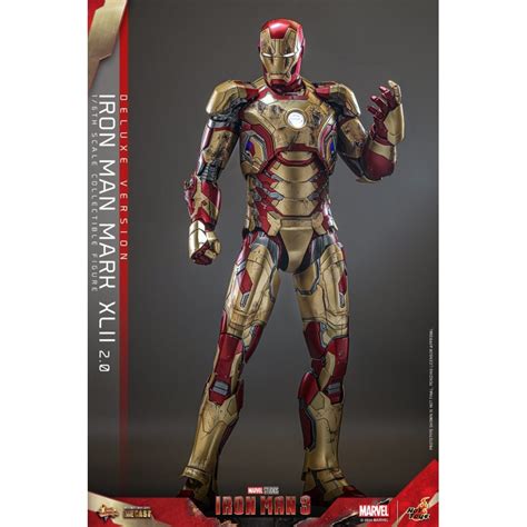 Iron Man Mark XLII Deluxe Hot Toys MMS D Iron Man Figure