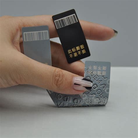 China Anti Counterfeit Label Factory Anti Counterfeit Label Supplier