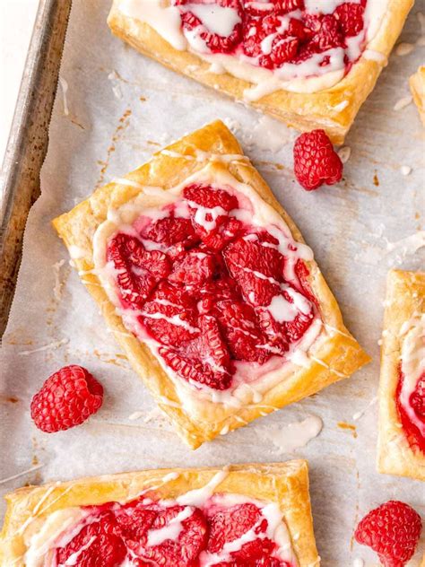 Quick And Easy Raspberry Cream Cheese Danish