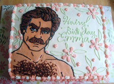 tom-selleck-birthday-cake | Stand By For Mind Control