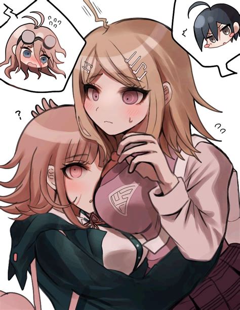 Nanami Chiaki Saihara Shuichi Akamatsu Kaede And Iruma Miu