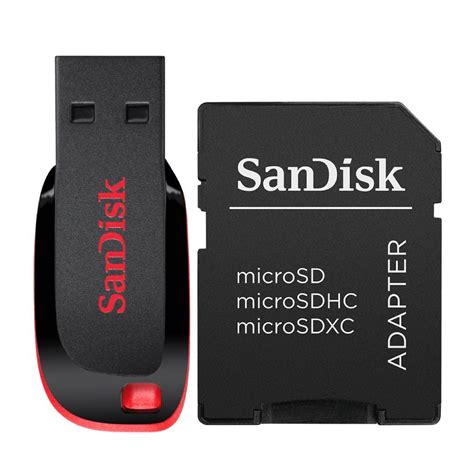 Pen Drive Gb Cruzer Blade Usb Sandisk E Adapt Submarino