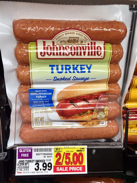 Johnsonville Smoked Sausage Links Just Kroger Couponing