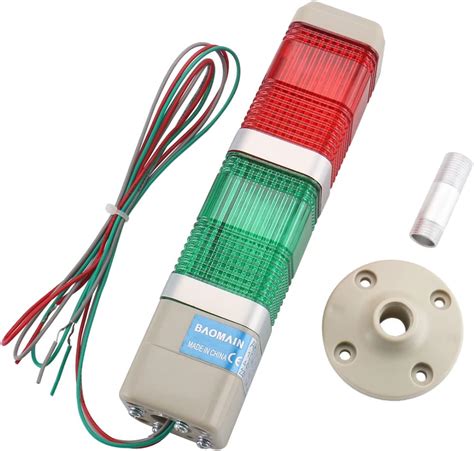 Amazon Baomain Industrial Signal Light Column Led Alarm Square