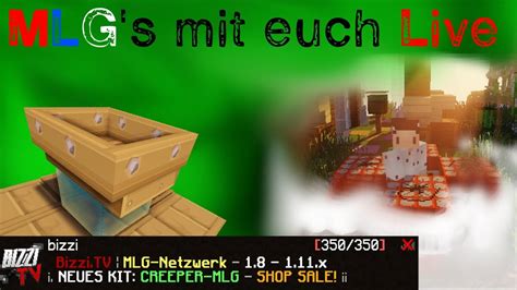 Minecraft Skywars Mlgs Mit Euch Auf Bizzi Tv Road To K Youtube