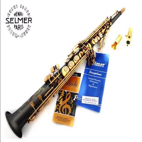 2017 High Quality Soprano Saxophone54 B Sax Musical Instrument Matt One