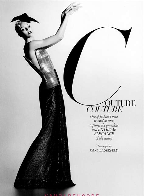 Ma Cherie Dior Couture In Editorials Couture Couture By Karl Lagerfeld