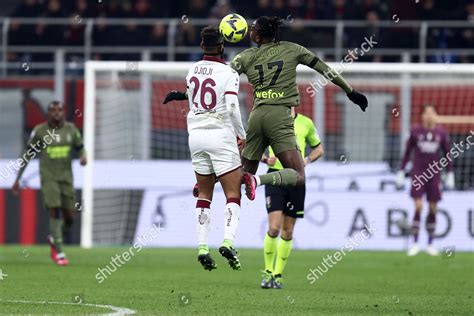 Koffi Djidji Torino Fc Rafael Leao Editorial Stock Photo Stock Image