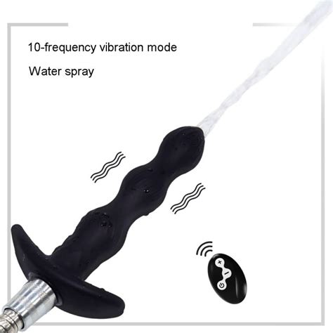 Silicone Vibrating Plug Anal Cleaner Vaginal Deeply Colonic Douche Sex Shower Couple Lazada Co Th